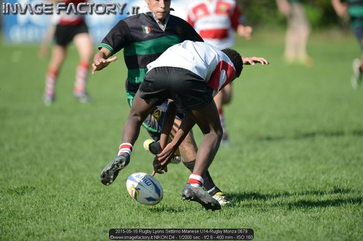 2015-05-16 Rugby Lyons Settimo Milanese U14-Rugby Monza 0679